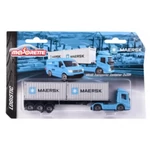 Kép 3/4 - Majorette: Maersk szállítójárművek szett 1/64 több változatban – Simba Toys