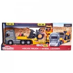 Kép 1/3 - Majorette: Volvo teherautó rakodóval fénnyel és hanggal – Simba Toys