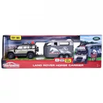 Kép 1/3 - Majorette: Land Rover lószállító utánfutóval fénnyel és hanggal – Simba Toys