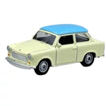 Kép 2/3 - Welly: Trabant fehér fém kisautó modell 1/64