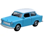 Kép 3/3 - Welly: Trabant kék fém kisautó modell 1/64