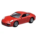 Kép 2/3 - Welly: Porsche 911 (991) Carrera S piros fém kisautó modell 1/64