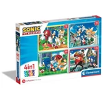 Kép 1/5 - Sonic 4 az 1-ben puzzle – Clementoni