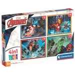 Kép 1/2 - Marvel: Bosszúállók 4az1-ben Supercolor puzzle – Clementoni
