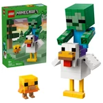 Kép 1/7 - LEGO® Minecraft: Csirke zsoké (21582)