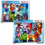 Kép 2/2 - Marvel szuperhősök keretes 30 db-os puzzle – Clementoni