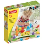 Kép 1/4 - Quercetti: Jumbo Peggy 41db-os pötyi szett