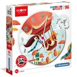 Kép 1/2 - Hőlégballon a szélben 96 db-os puzzle óra – Clementoni