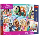 Kép 1/2 - Disney Hercegnők 300db-os prémium puzzle - Trefl