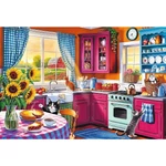 Kép 2/2 - Reggel a konyhában Easy Piece 300 db-os puzzle – Trefl