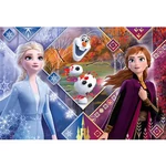 Kép 2/2 - Jégvarázs 2 Anna és Elza hercegnők 104 db-os Maxi Puzzle – Clementoni