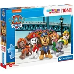 Kép 1/2 - Mancs őrjárat bevetésen 104 db-os maxi supercolor puzzle – Clementoni