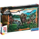 Kép 1/2 - Jurassic World a dínók birodalma 104 db-os maxi supercolor puzzle – Clementoni