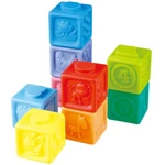 Kép 2/2 - Playgo: Puha szivárvány építőkockák