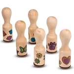 Kép 2/2 - Fogantyús fa nyomda készlet – Melissa &amp; Doug