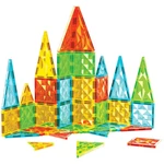 Kép 2/4 - Geomag Magnetic Tiles Gems mágneses építőjáték 44 db-os