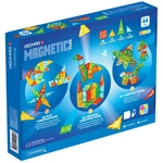 Kép 4/4 - Geomag Magnetic Tiles Gems mágneses építőjáték 44 db-os