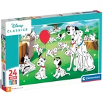 Kép 1/2 - Disney klasszikusok: 101 Kiskutya 24 db-os maxi supercolor puzzle – Clementoni