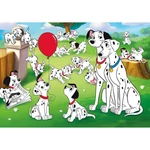 Kép 2/2 - Disney klasszikusok: 101 Kiskutya 24 db-os maxi supercolor puzzle – Clementoni