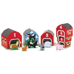 Kép 2/3 - Farm istálló soroló kreatív játékszett – Melissa & Doug