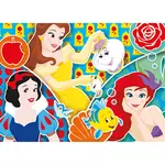 Kép 3/3 - Disney Hercegnők Supercolor 2 az 1-ben puzzle 2×20 db-os – Clementoni