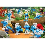 Kép 2/2 - Hupikék törpikék erdei móka 104 db-os supercolor puzzle – Clementoni