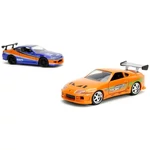 Kép 4/7 - Halálos iramban: 2001 Nissan Silvia S15 és Toyota Supra 2 db-os csomag 1/32 méretarányban – Jada Toys