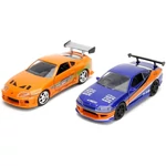 Kép 6/7 - Halálos iramban: 2001 Nissan Silvia S15 és Toyota Supra 2 db-os csomag 1/32 méretarányban – Jada Toys