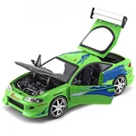 Kép 2/5 - Halálos iramban: Brian's Mitsubishi Eclipse autómodell 1/24 – Simba Toys