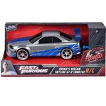 Kép 1/5 - Halálos iramban: RC Brian's Nissan Skyline GT-R (BNR35) távirányítós autó 1/24 – Simba Toys