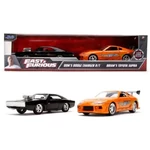 Kép 1/2 - Halálos iramban: Twin Pack Dodge Charger R/T és Toyota Supra fém járgányok dupla csomag 1/32 – Simba Toys