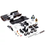 Kép 2/5 - Batman: Animated Classic TV Batmobile összeszerelhető fém autó 1/24 – Simba Toys