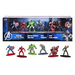 Kép 2/2 - Marvel: Metalfigs Nano Bosszúállók fém figura szett 6 db-os – Simba Toys