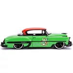 Kép 3/6 - DC Comics: Méregcsók figura és 1953 Chevy Bel Air fém autómodell 1/24 – Simba Toys