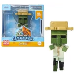 Kép 4/4 - Minecraft Legends: Zombi 6,3 cm-es fém figura – Jada Toys