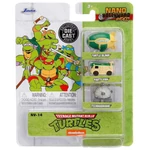 Kép 1/3 - Tini Nindzsa Teknőcök: Nano Hollywood Rides 3 db-os prémium fém kisautó szett 4,5 cm – Jada Toys