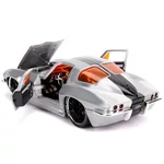 Kép 4/7 - 1963 Chevy Sting Ray fém autómodell 1/24 – Simba Toys