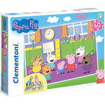 Kép 1/2 - Peppa malac 40 db-os padló puzzle – Clementoni