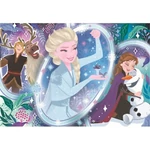 Kép 2/2 - Jégvarázs II: Elza varázslata Supercolor puzzle 104 db-os – Clementoni