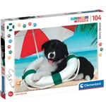 Kép 1/2 - Napos tengerpart 104 db-os Supercolor puzzle – Clementoni