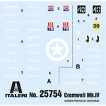 Kép 2/6 - Italeri 1/56 Cromwell Mk. IV tank makett