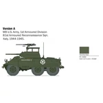 Kép 3/6 - Italeri 1/56 M8/M20 tank makett