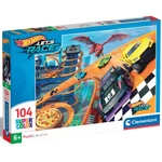 Kép 1/2 - Hot Wheels verseny 104 db-os supercolor puzzle – Clementoni