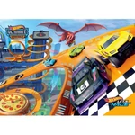 Kép 2/2 - Hot Wheels verseny 104 db-os supercolor puzzle – Clementoni