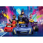Kép 2/2 - Batwheels hősök az utakon 104 db-os maxi supercolor puzzle – Clementoni