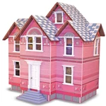 Kép 2/3 - Viktoriánus fa emeletes babaház – Melissa & Doug