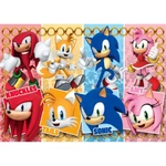 Kép 2/2 - Sonic és barátai 60 db-os maxi supercolor puzzle – Clementoni