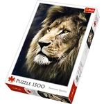 Kép 1/2 - Oroszlán portré 1500 db-os prémium puzzle – Trefl