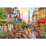 Kép 2/2 - Virágos párizs 1500 db-os puzzle – Trefl