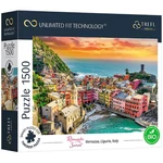 Kép 1/2 - Romantikus naplemente, Vernazza, Olaszország 1500 db-os puzzle – Trefl